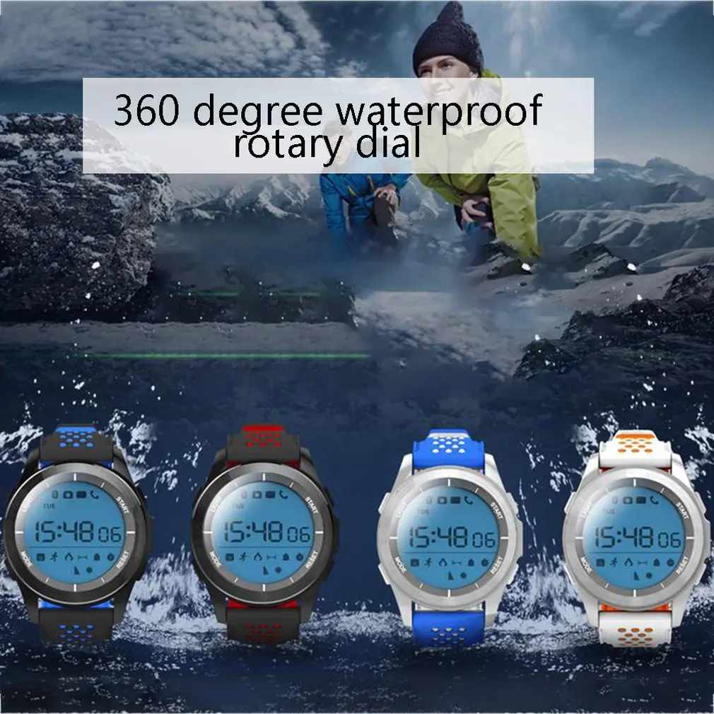 360 Degree Waterproof Bluetooth Smart Watch Health Monitor Sports Bracelet Android IOS Heart Rate Monitor Fitness Tracker