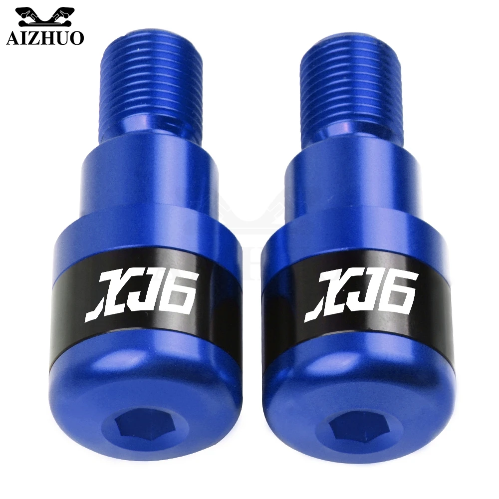 Cnc Accessori Moto Maniglia Del Manubrio Grips End Mano Bar End Cap Per Yamaha Xj6 N/Xj6 Deviazione Xj6 N S 2009-2015 2014