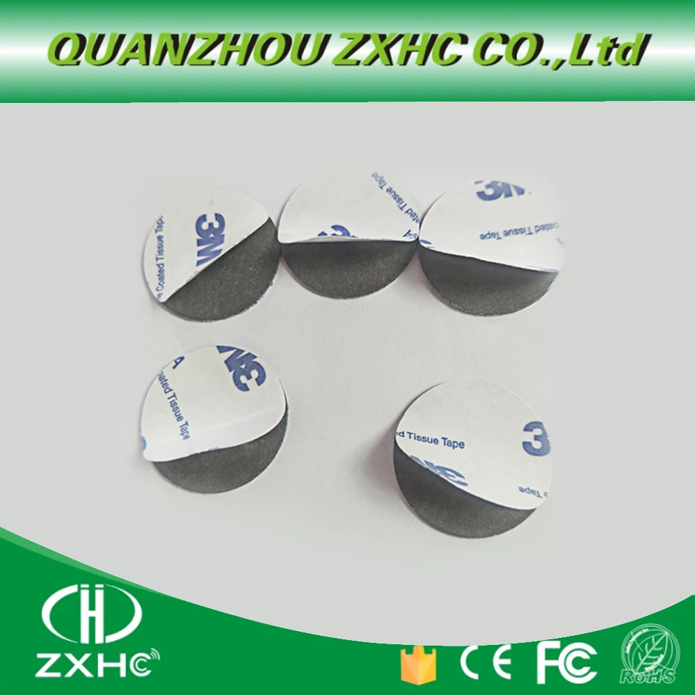 

5PCS Anti Metal NFC Tag 30mm PVC Material With 3M Sticker NTAG213 Chip