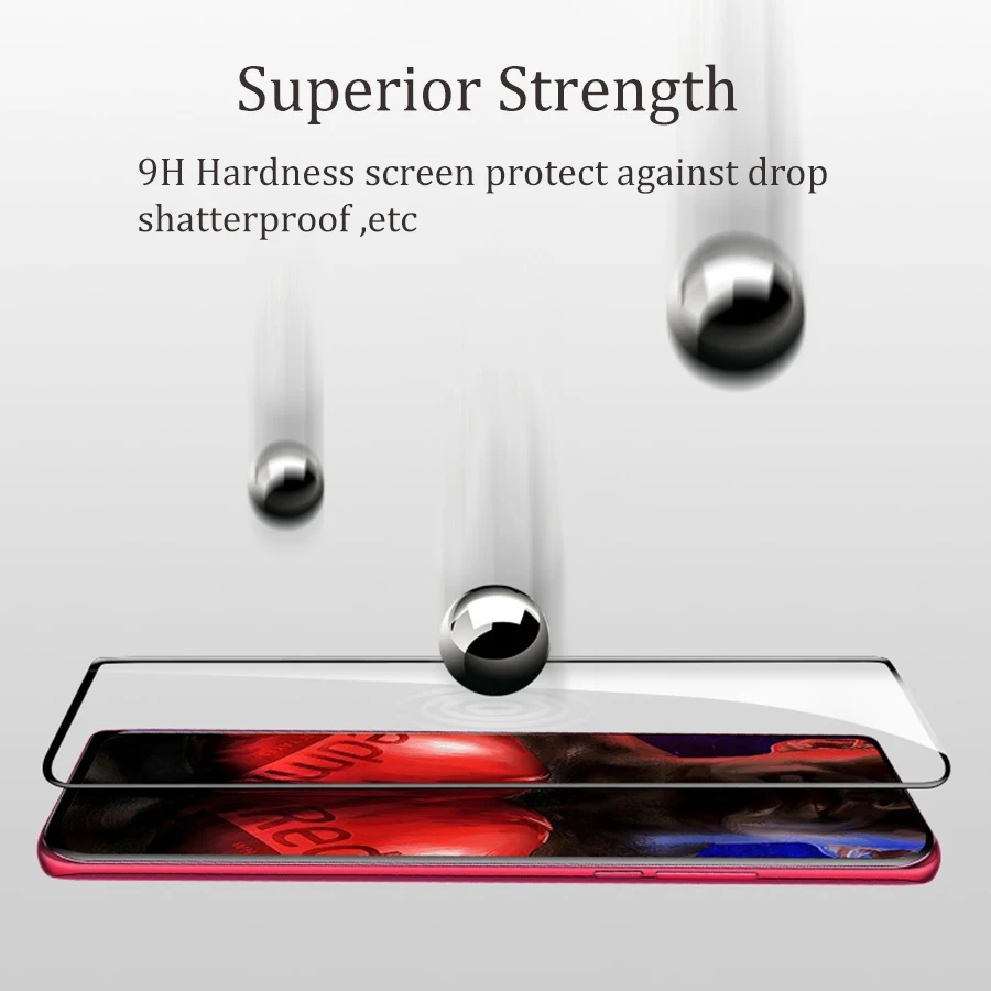 KEYSION Закаленное стекло пленка для Xiaomi mi 9T Pro mi 9 Защита экрана против отпечатков пальцев полное покрытие для Red mi K20 Note 7 Pro