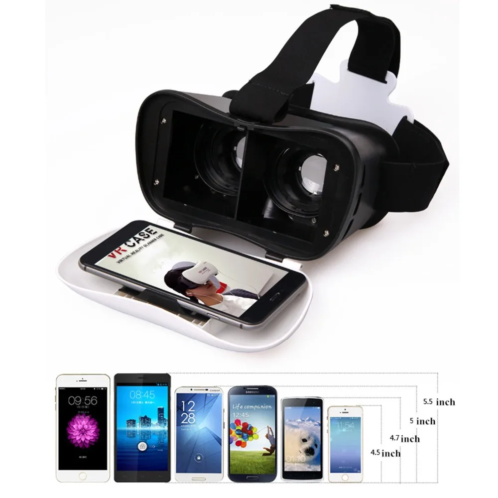 VR чехол 5 гарнитура очки зритель для виртуальной реальности Гарнитура Visore 3D