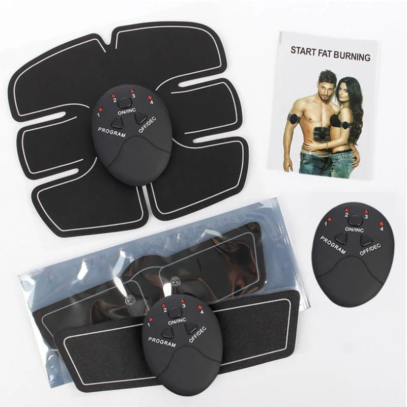 Men Health Care Machine Smart Wireless Electronic Muscle abs Stimulator Abdominal Trainer Roller Sticker Slimming Patch