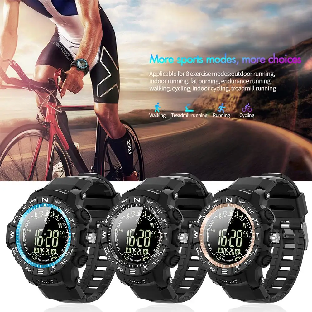 

For Ioutdoor P10 Outdoor Sports Smart Watch IP68 Remote Camera 50 Meters Waterproof Weather Drinking Water Sedentary Android IOS