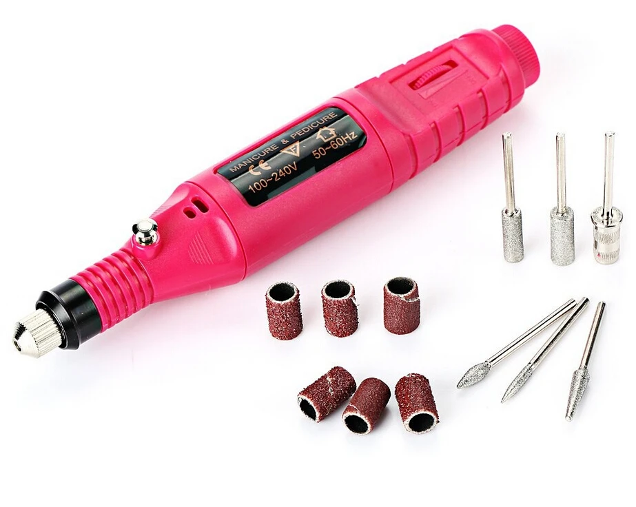 Mini Pen Shaped Electric Nail Drill / Professional Power Nail drill