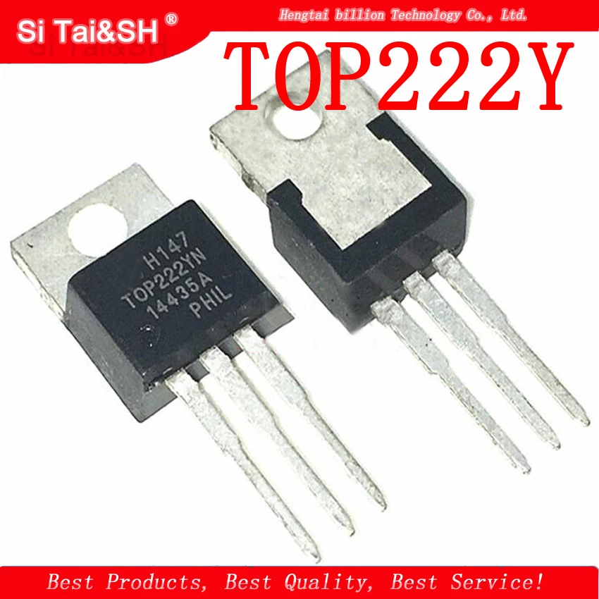 5Pcs TOP222Y(TOP222YN) TO 220 LCD power manager-in Integrated Circuits ...