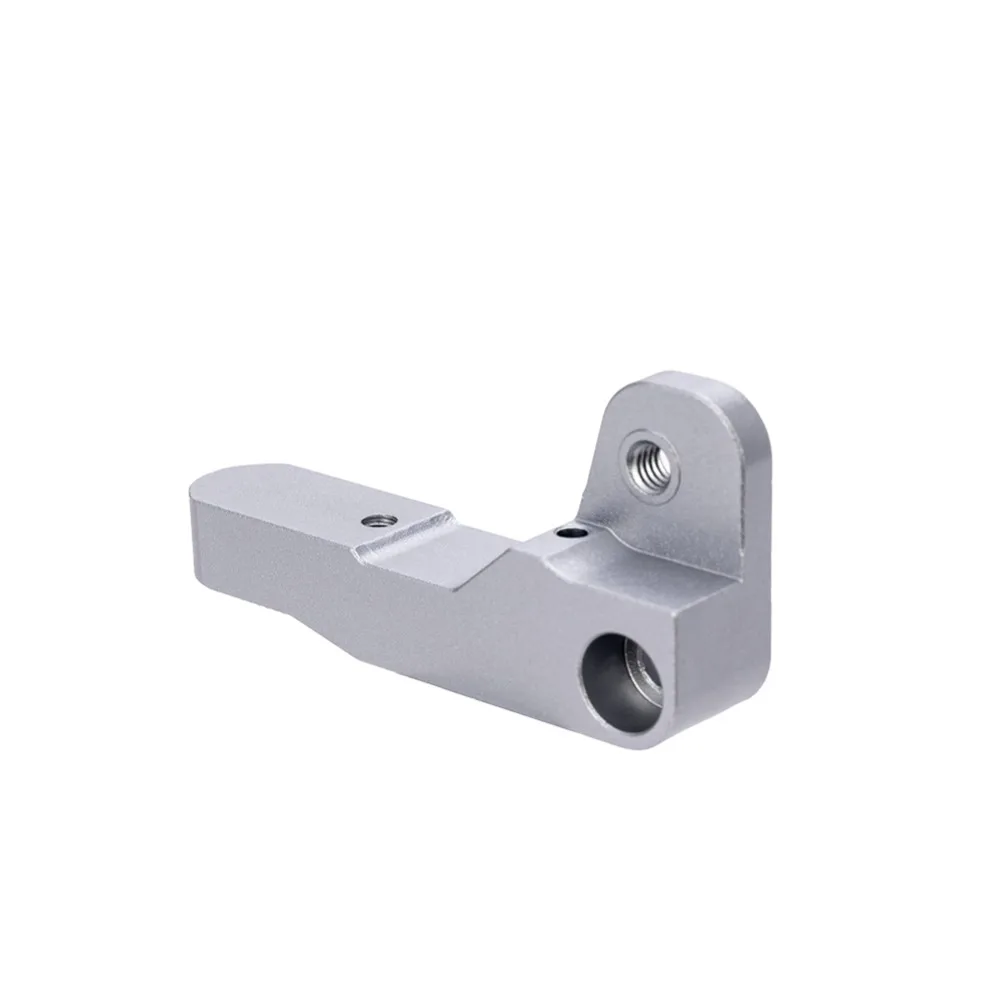 Extrusor de Metal Bloco de Liga de Alumínio Filamento de 1.75mm para Ender Creality Cinza Extrusora Bowden cr Series Impressoras 3d Mk8 8 Peças e acessórios em 3D