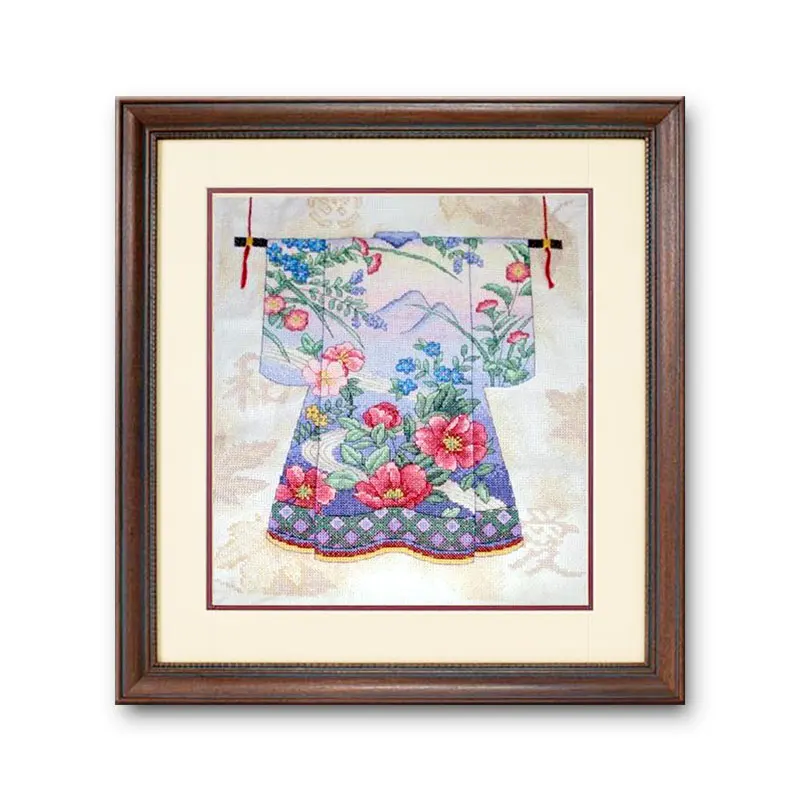 

Fishxx Cross Stitch Kit T437 Kimono Patterns On Needlework Set For Embroidery Counted Cross-stitch Kits 100% Egyptian Cotton