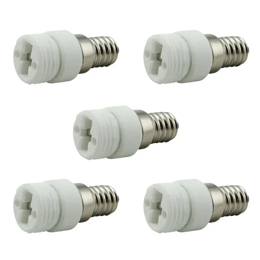 BEYLSION E14 to G9 Base Socket Light Bulb Lamp Holder Adapter Plug