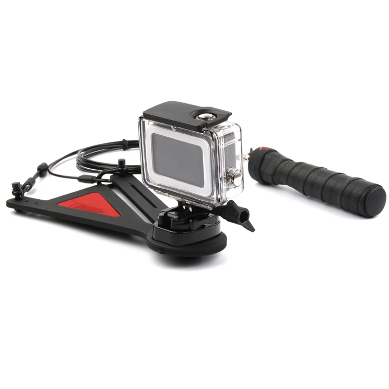 Экшн камера CentriGopro с эффектом пули и таймером для селфи на 360 градусов Gopro Hero 7 6 5 4