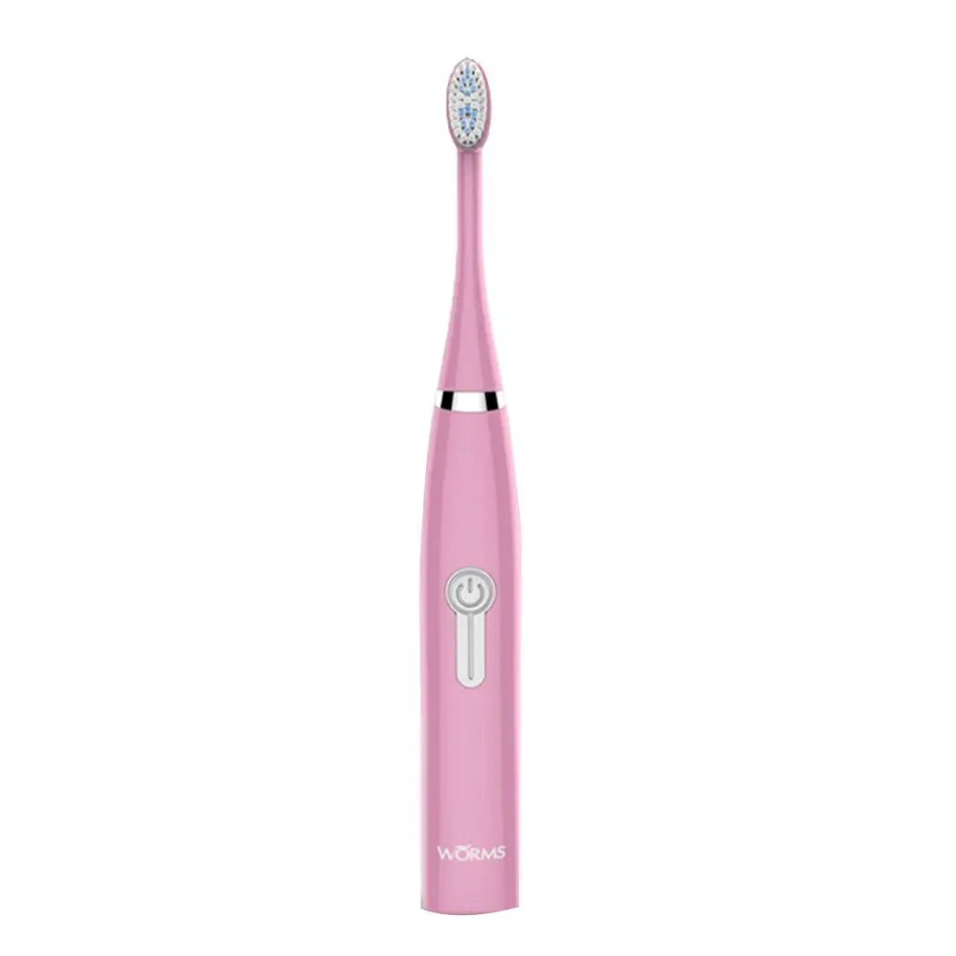 Ультра звуковая электрическая зубная щетка, чистое отбеливание зубов Уход за деснами, интеллектуальная зубная щетка памяти - Цвет: Pink