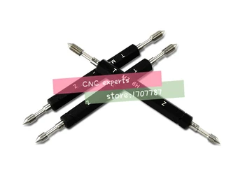 

High precision Thread Plug Gauge GO/NO GO Gage Metric Gauge 6H Precision Internal Screw Gage Fine,Pitch Thread Test Tool 1pcs