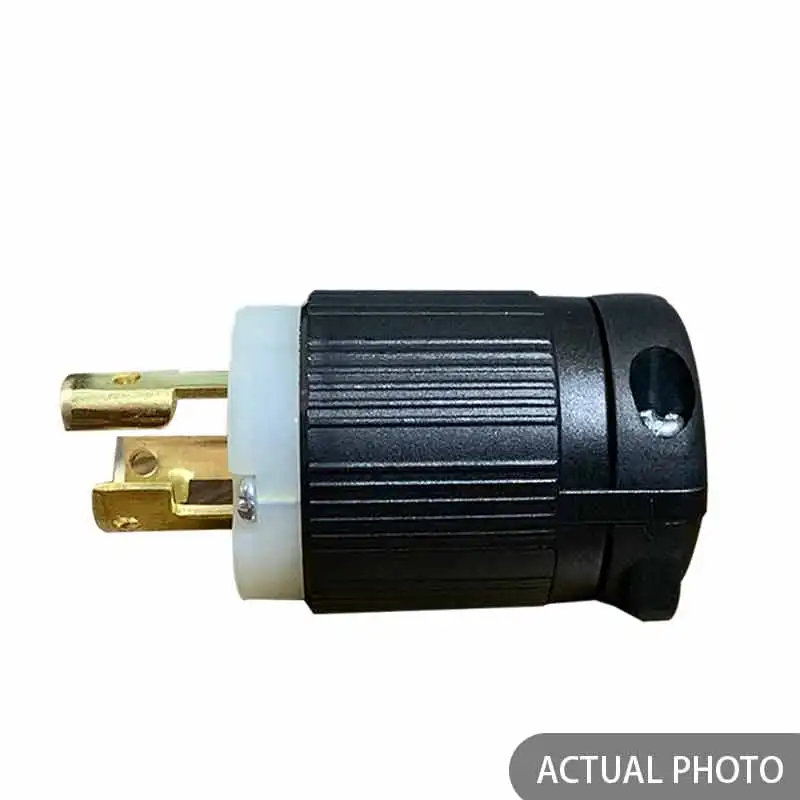 США Nema 5-15 P промышленных Groungding Plug 2 полюса 3 провода разъем с мощность кабель Шнур 15A 125 в