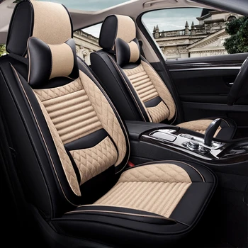 

Front+Rear Full set Car seat Cover for Volkswagen Passat b5 b6 b7 b8 golf 4 golf 5 golf 6 golf 7 Tiguan polo tiguan Dacia duster