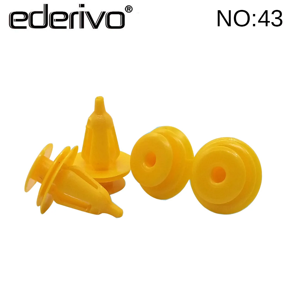 Ederivo 1PCS 8mm Auto Plastic Fastener Clips Car Door Panel Trim Rivets Clip Cover Accessories for Toyota Land Cruiser Prado | Автомобили