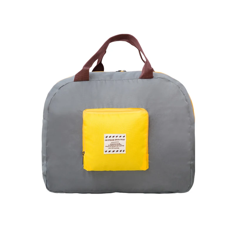 

2018 Waterproof Shopping Reusable Pouch Tote Handbag Large Capacity Portable Luggage Bag Multifunctional Folding Travel Bags