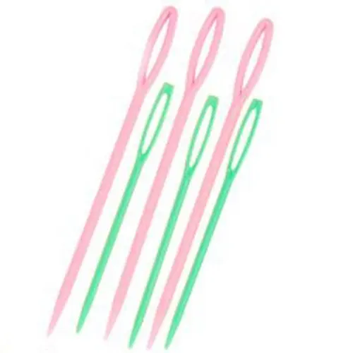 

6 x 2 Sizes Stuff Threading Plastic Braiding Needle