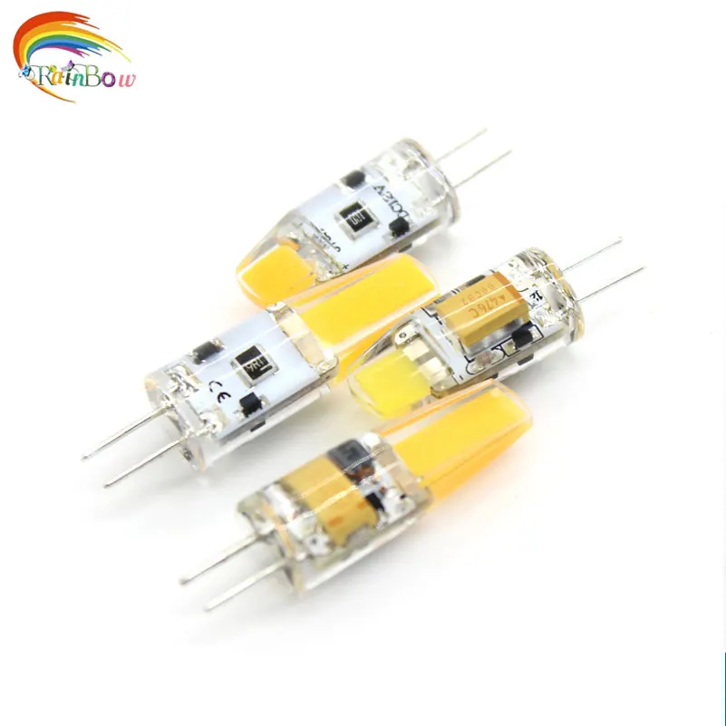 Мини G4 Светодиодная лампа 3 Вт 6 9 220 В AC12V светодиодная с регулируемой яркостью 360