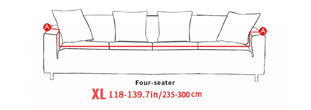 Svetanya трикотажные хлопковые чехлов одноцветное Цвет диван Чехол все включено диване чехол для разных Форма диван