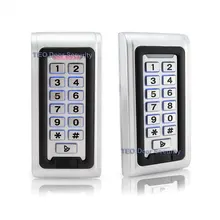 IP68 Waterproof Outdoor LED Keypad Metal Standalone Access Control Wiegand 26 Fast Operating Speed RF Door