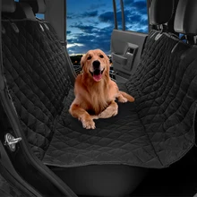 Водонепроницаемый стеганый чехол на заднее сиденье автомобиля из ТПУ для собак машинная стирка защита на заднее сиденье