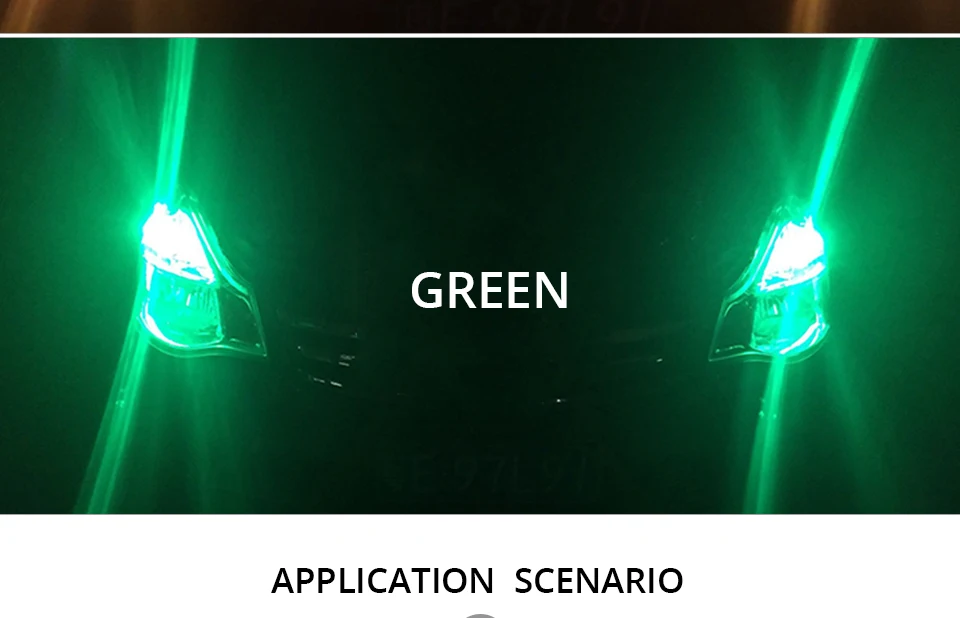 Car T10 W5W Led Signal Light 194 LED COB Canbus Led Auto Interior Lamp Red Yellow Green License Plate Lights Bulb 6500K 12V 24V  (12)