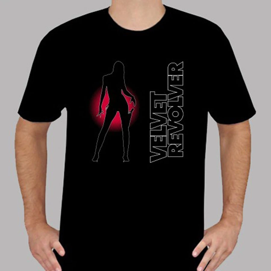Gildan 2018 Men'S Summer Casual Velvet Revolver Contraband Rock Band Slash 3D Print T Shirt High Quality Short Sleeve Tee | Мужская