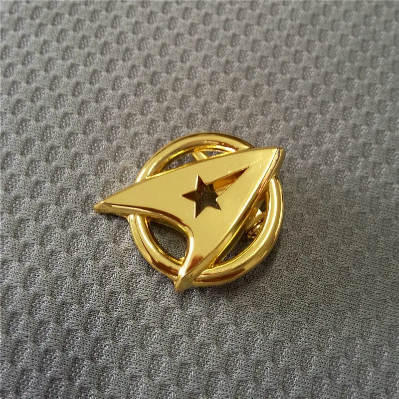 

Star Trek Pin Badge The Next Generation Screen Accurate Communicator Insignia Gold Pin Badge Brooch