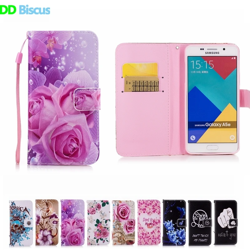 

Wallet Flower Leather Case For Samsung Galaxy S6 S7 Edge S8 S9 Plus S5 Neo A8 2018 A3 A5 J5 J7 2017 A520F J3 2016 J2 Prime Case