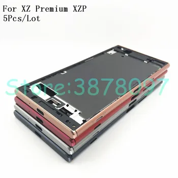 

5Pcs Original New 5.5 inches For Sony Xperia XZ Premium XZP G8141 G8142 Middle Front Frame Bezel Housing LCD Screen Holder Frame