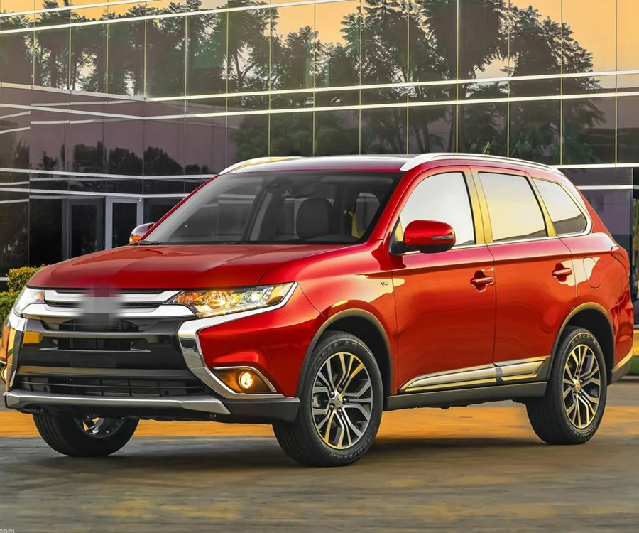 Luhuezu хромированные 4 шт. дверные ручки чаши Крышка для Mitsubishi Outlander аксессуары 2013