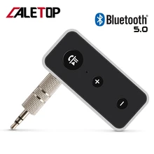 V5.0 Bluetooth приемник 5,0 стерео 3,5 мм аудио разъем AUX громкой связи беспроводной адаптер автомобильный комплект Bluetooth ключ для наушников