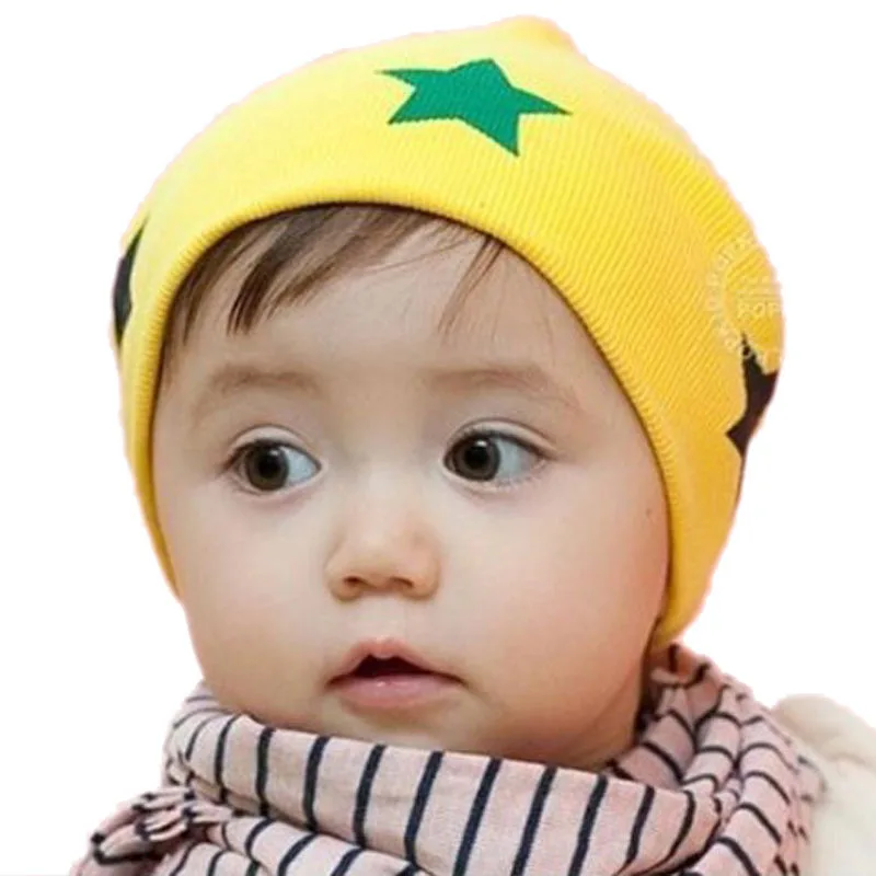 wholesale fashion baby hats infant caps baby cap with star headdress