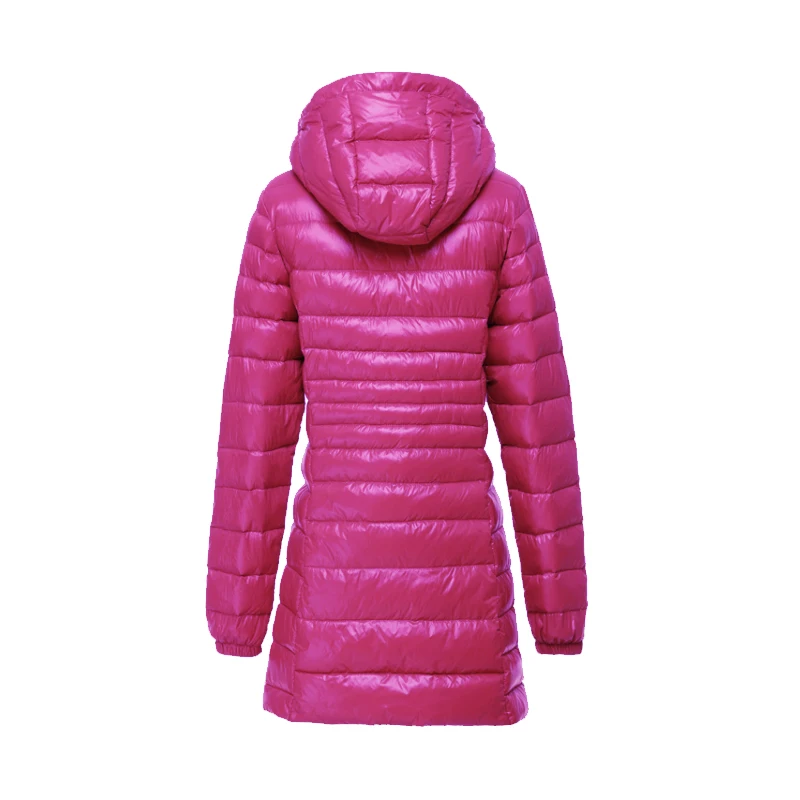Koop NewBang Merk 7XL 8XL Plus vrouwen Down Jas Ultra Licht Donsjack Vrouwen Lichtgewicht Herfst Winter Hooded Lange Down jas