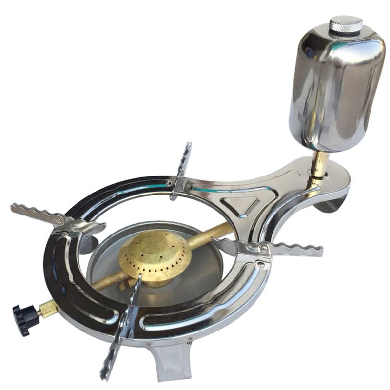 Outdoor Alcohol Gasifier Stainless Steel Cassette Stove Camping Picnic Portable Grill Liquid Stove Outdoor Cookware Equipment Outdoor Alcohol Gasifier Stainless Steel Cassette Stove Camping Picnic Portable Grill Liquid Stove Outdoor Cookware Equipment