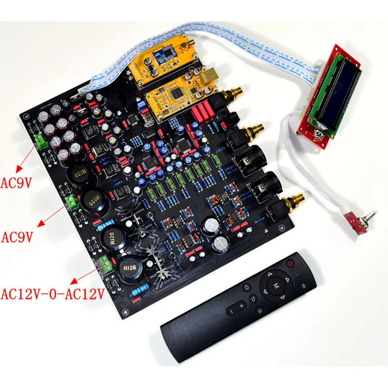 CSR8675 Bluetooth 5,0 AK4497EQ* 2 AK4118 ЦАП Декодер поддержка APTX-HD DSD коаксиальный волокно USB Bluetooth вход