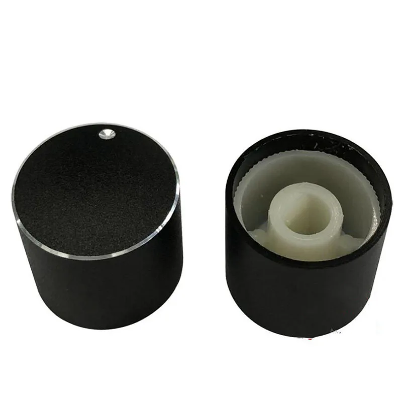 

High 17mm amplifier Volume knob D type half shaft aluminum switch cap x10