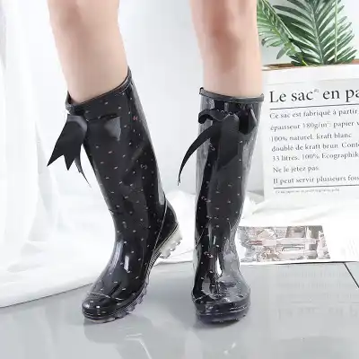 stylish womens rain boots