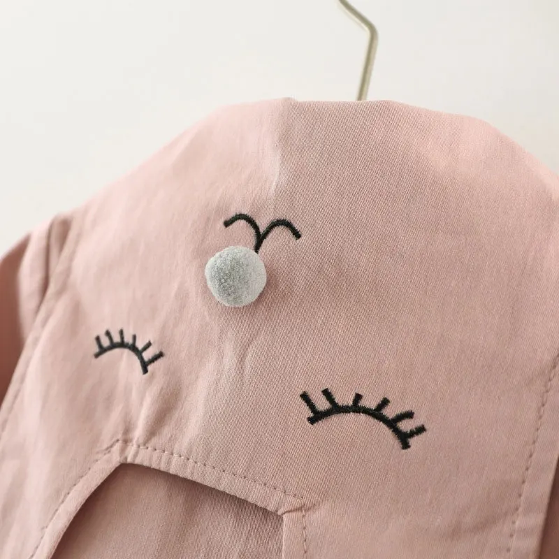Coat para o Bebê Infantis do Bebê Primavera Outono Trench Recém-nascido Menina Quente Outerwear Roupas Esportivas Jaquetas Todder Algodão Bonito 7 recém-nascido menina quente outerwear roupas esportivas infantis