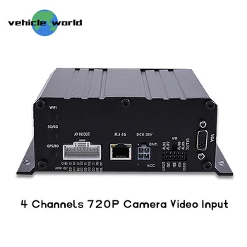 

4 Channel 720P MDVR H.264 GPS AHD Tracking Vehicle Mobile DVR