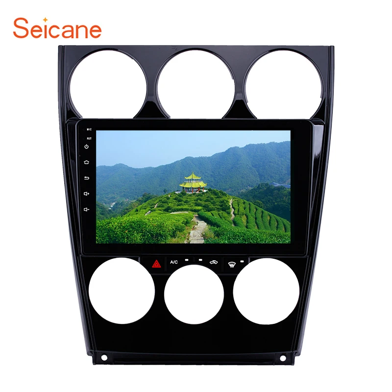 

Seicane Android 8.1 9" GPS Navi Bluetooth For Old Mazda 6 2004-2013 2014 2015 Car Radio With 1080P DVR Steering Wheel Control