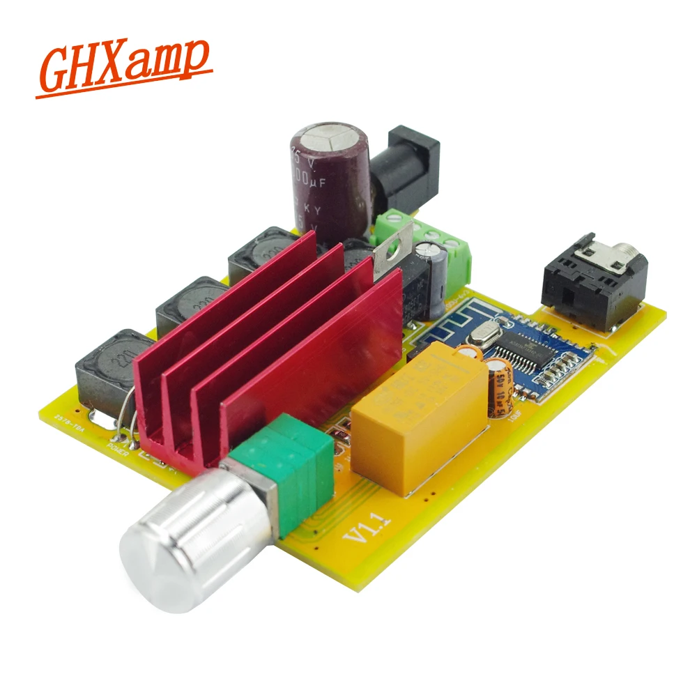 Ghxamp Bluetooth Amplifier TPA3116 50W*2 HIFI Digital Power Amplifier