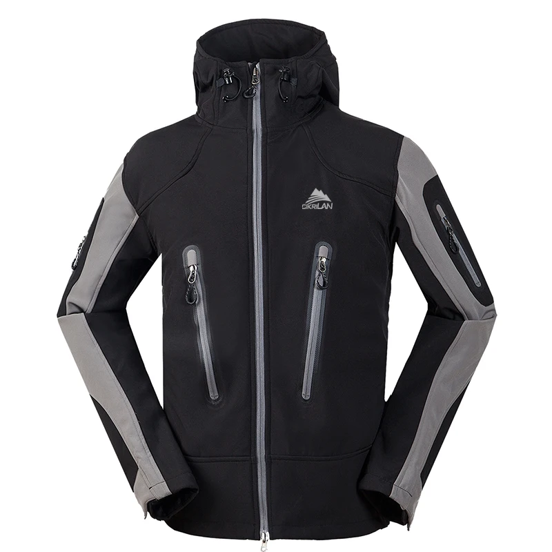 Mens Leisure Sport Hiking Camping Coat Windbreaker Water