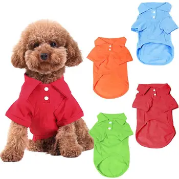 

Dog Shirts Pet Puppy T-Shirt Clothes Outfit Apparel Coats Tops