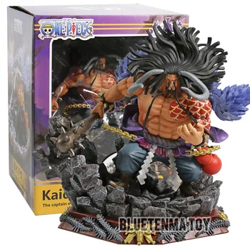 

anime model action One Piece Kaido toy figrues battle version PVC painted collectible figrurine toy kids gift