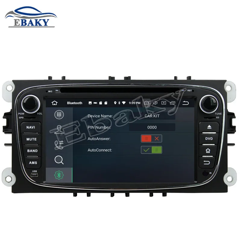 Sale NaviTopia 4GB RAM 64GB ROM Octa Core Android 9.0 Car DVD Player For Ford Mondeo(2007-2010) Tourneo Connect/Transit Connect/S-max 19