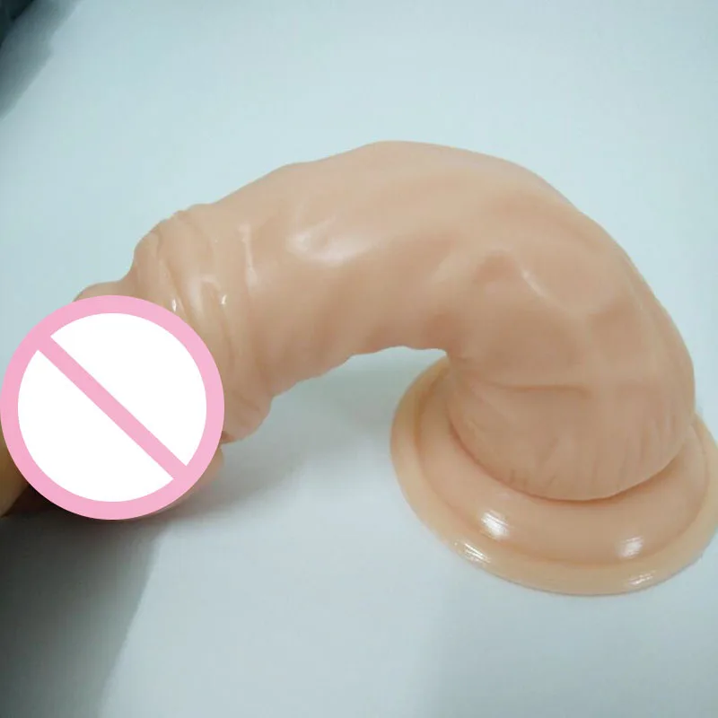 Soft Small Dildo Suction Cup Strapon Dildo Realistic Thick Dildo Dick Dildos For Women Sex Tools For Sale Top Quality Penis