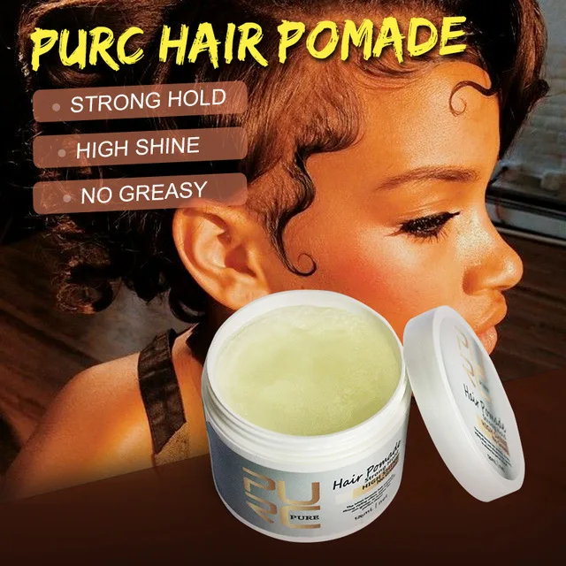 PURC Hair Pomade Strong style restoring Pomade Hair wax retro hair oil wax mud For Hair Styling Gel Cream 120ml Long-lasting