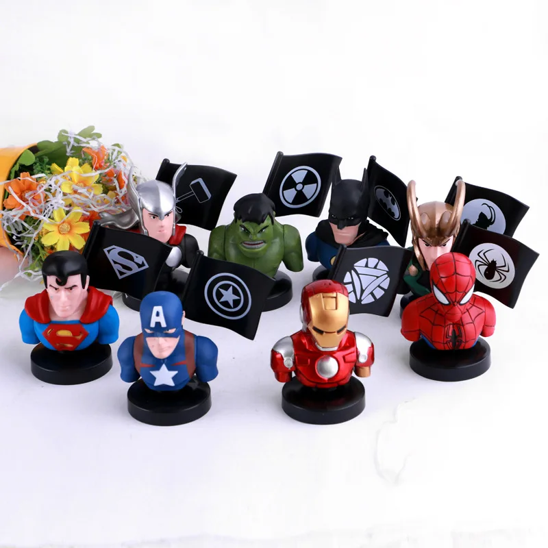 big head spiderman action figure