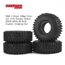 SURPASS HOBBY 4pcs 5020 1.9inch 120mm Tires Tyres for 1/10 Traxxas Redcat SCX10 AXIAL RC Rock Crawler Climbing Car SURPASS HOBBY 4pcs 5020 1.9inch 120mm Tires Tyres for 1/10 Traxxas Redcat SCX10 AXIAL RC Rock Crawler Climbing Car