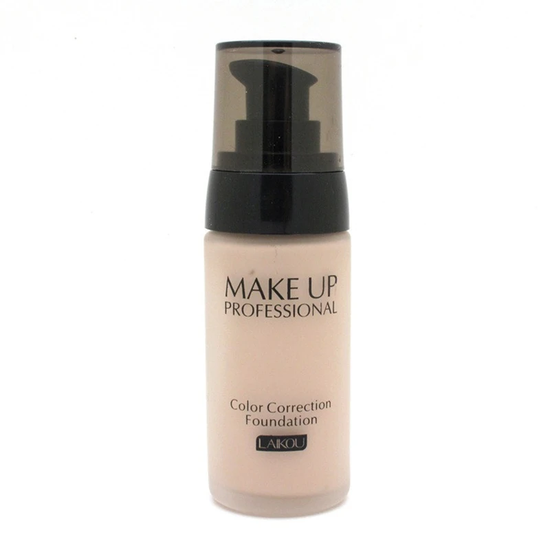 

LAIKOU Whitening Coverage Fulid Liquid Foundation Concealer Moisturizer Oil-control Waterproof Makeup Cosmetics 40g(N